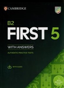B2 First 5 Student's Book with Answers with Audio with Resource Bank  online polish bookstore