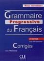 Grammaire progressive du Francais intermediaire 3ed klucz Polish bookstore
