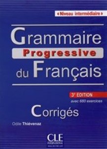 Grammaire progressive du Francais intermediaire 3ed klucz Polish bookstore