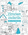 Zimowe zadania do kolorowania 