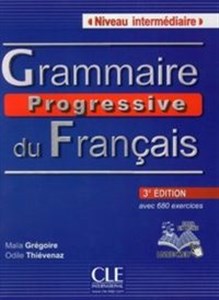 Grammaire progressive du Francais intermediaire 3ed Książka + CD Bookshop