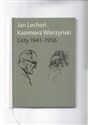 Jan Lechoń Kazimierz Wierzyński Listy 1941-1956 - Jan Lechoń, Kazimierz Wierzyński - Polish Bookstore USA