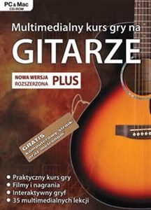 Multimedialny kurs gry na gitarze wersja rozszerzona PLUS pl online bookstore