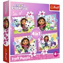 Puzzle 4w1 Przygody Gabi - 