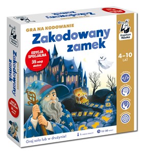 Zakodowany zamek Gra na kodowanie Edycja specjalna Kapitan Nauka bookstore