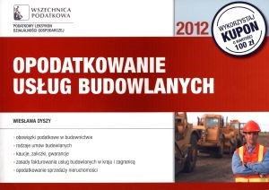 Opodatkowanie usług budowlanych 2012 pl online bookstore