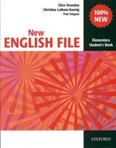 New English File Elementary Student's Book Szkoły ponadgimnazjalne online polish bookstore