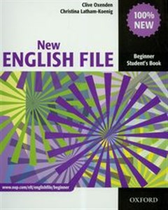 New English File Beginner Student's Book - Polish Bookstore USA