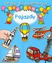 Pojazdy Obrazki dla najmłodszych Naklejanki  books in polish