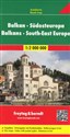 Bałkany Europa Południowa mapa drogowa 1:2 000 000 - Opracowanie Zbiorowe Bookshop