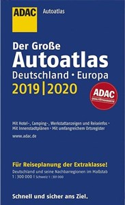 AutoAtlas ADAC. Deutschland, Europa 2019/2020 - Polish Bookstore USA