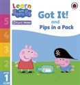 Learn with Peppa Pig Phonics Level 1 Book 3 Got It! And Pips in a Pack  - 