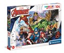 Puzzle 104 super color Avengers 25718 - 