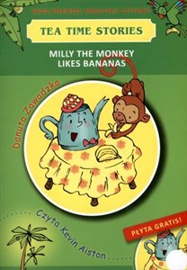 Milly the monkey likes bananas Moje pierwsze angielskie czytanki + CD polish books in canada