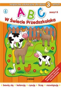 ABC w Świecie Przedszkolaka Zeszyt B Książeczka edukacyjna dla dzieci 3-letnich online polish bookstore