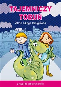 Tajemniczy Toruń Złota księga łamigłówek Przygoda zabawa komiks Bookshop