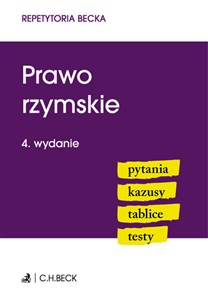 Prawo rzymskie Pytania. Kazusy. Tablice. Testy to buy in USA