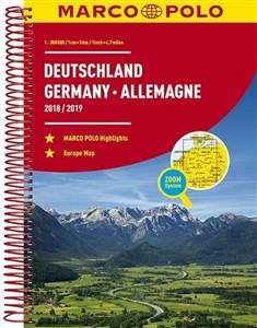 Atlas ZOOM System. Niemcy 1:300 000 MARCO POLO online polish bookstore