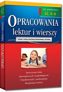 Opracowania lektur i wierszy szkoła podstawowa klasa 4-6 to buy in USA