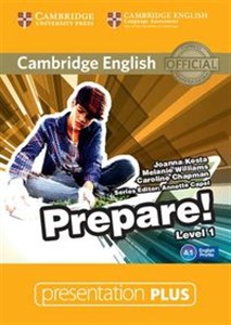 Cambridge English Prepare! 1 Presentation plus online polish bookstore