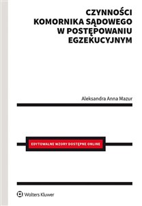 Czynności komornika sądowego w postępowaniu egzekucyjnym - Polish Bookstore USA