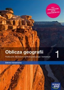 Oblicza geografii 1 Podręcznik Zakres rozszerzony Szkoła ponadpodstawowa  