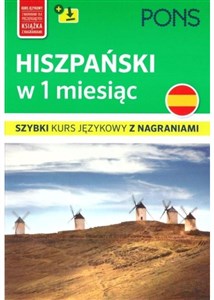 Hiszpański w 1 miesiąc szybki kurs językowy z nagraniami mp3  wyd.2 PONS to buy in USA