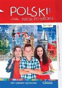 Polski Krok po kroku 1 junior Gry i zabawy językowe polish books in canada