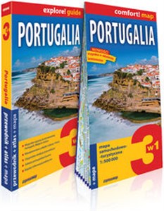 Portugalia 3w1 przewodnik + atlas + mapa explore! guide Bookshop