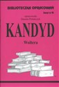 Biblioteczka Opracowań Kandyd Woltera Zeszyt nr 92 bookstore