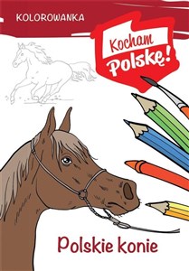 Kolorowanka Polskie konie Polish bookstore