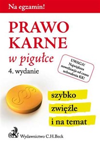 Prawo karne w pigułce books in polish