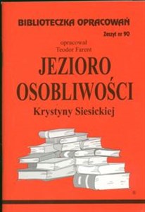 Biblioteczka Opracowań Jezioro Osobliwości Krystyny Siesickiej Zeszyt nr 90 buy polish books in Usa