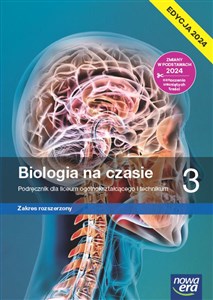 Nowa biologia na czasie podręcznik 3 liceum i technikum zakres rozszerzony EDYCJA 2024  polish books in canada