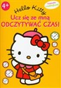 Hello Kitty Ucz się ze mną odczytywać czas Książeczka z naklejkami Polish bookstore