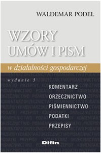 Wzory umów i pism w działalności gospodarczej z płytą CD - Polish Bookstore USA