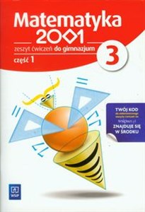 Matematyka 2001 3 Zeszyt ćwiczeń część 1 gimnazjum - Polish Bookstore USA