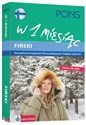 Fiński w 1 miesiąc + CD Kurs językowy z nagraniami dla początkujących z książką i płytą CD pl online bookstore