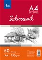 Szkicownik A4 150 g/m2 Tetis 50 arkuszy - 