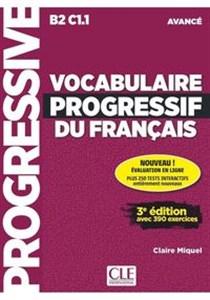 Vocabulaire progressif du Francais Avance Podręcznik + CD Polish Books Canada