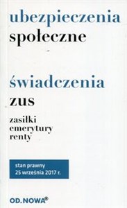 Ubezpieczenia społeczne świadczenia ZUS zasiłki emerytury renty buy polish books in Usa