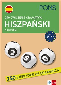 250 ćwiczeń z gramatyki Hiszpański z kluczem A1-B2 Canada Bookstore
