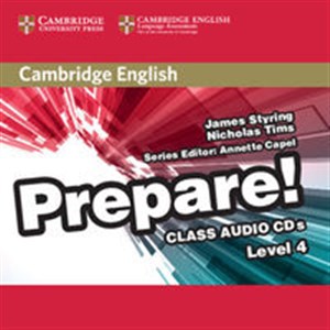 Cambridge English Prepare! 4 Class Audio 2CD in polish
