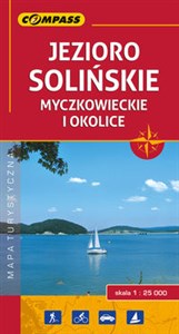 Jezioro Solińskie Myczkowieckie i okolice mapa turystyczna 1:25 000 in polish