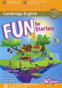 Fun for Starters Student's Book with Online Activities with Audio and Home Fun Booklet 2 in polish