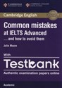 Common Mistakes IELTS Adv anced with Testbank Academic in polish