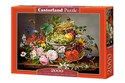Puzzle Still Life with Flowers and Fruit Basket 2000  -  books in polish