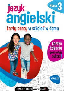 Język angielski Klasa 3 Karty pracy w szkole i w domu Polish bookstore