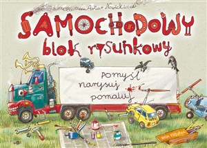 Samochodowy blok rysunkowy Polish bookstore