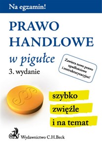 Prawo handlowe w pigułce Polish bookstore